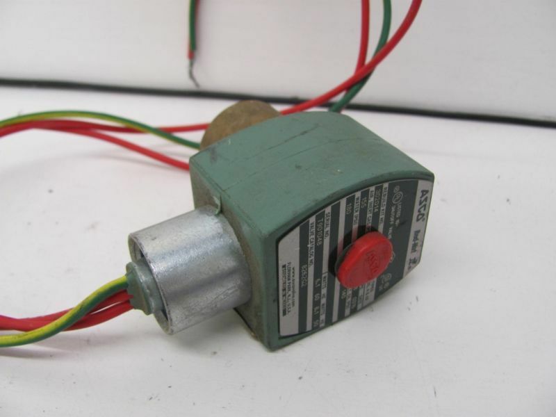 ASCO RED-HAT II VALVE 302014 AIR 155PSI WATER 180PSI OIL 140PSI 8262G2 NNB