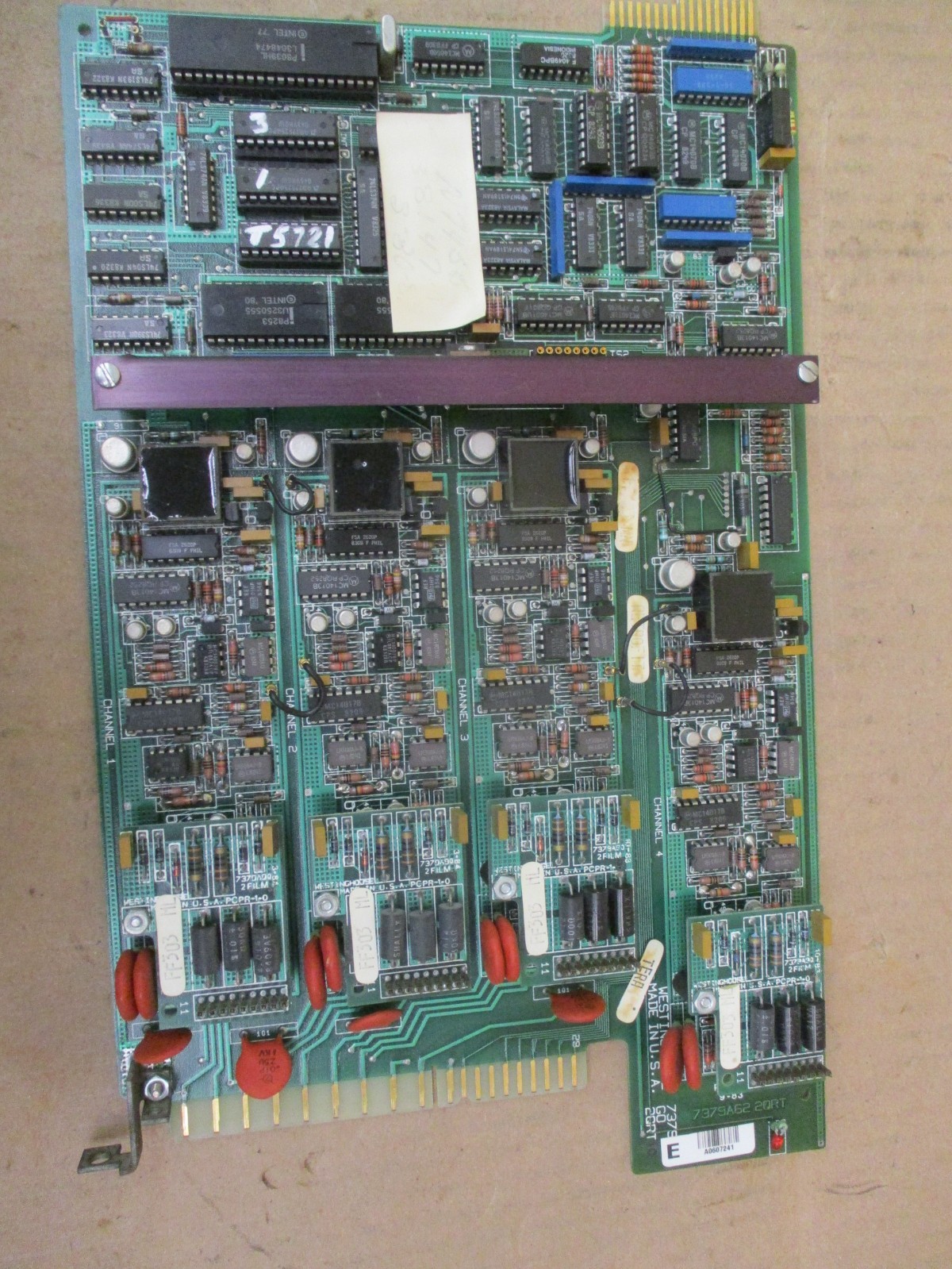 Westinghouse 7379A62 G02 2QRT10 SUB H 7379A90 2FILM4 53224HI