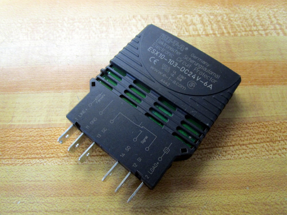 ETA ESX10-103-DC24V-6A Circuit Breaker ESX10103DC24V6A