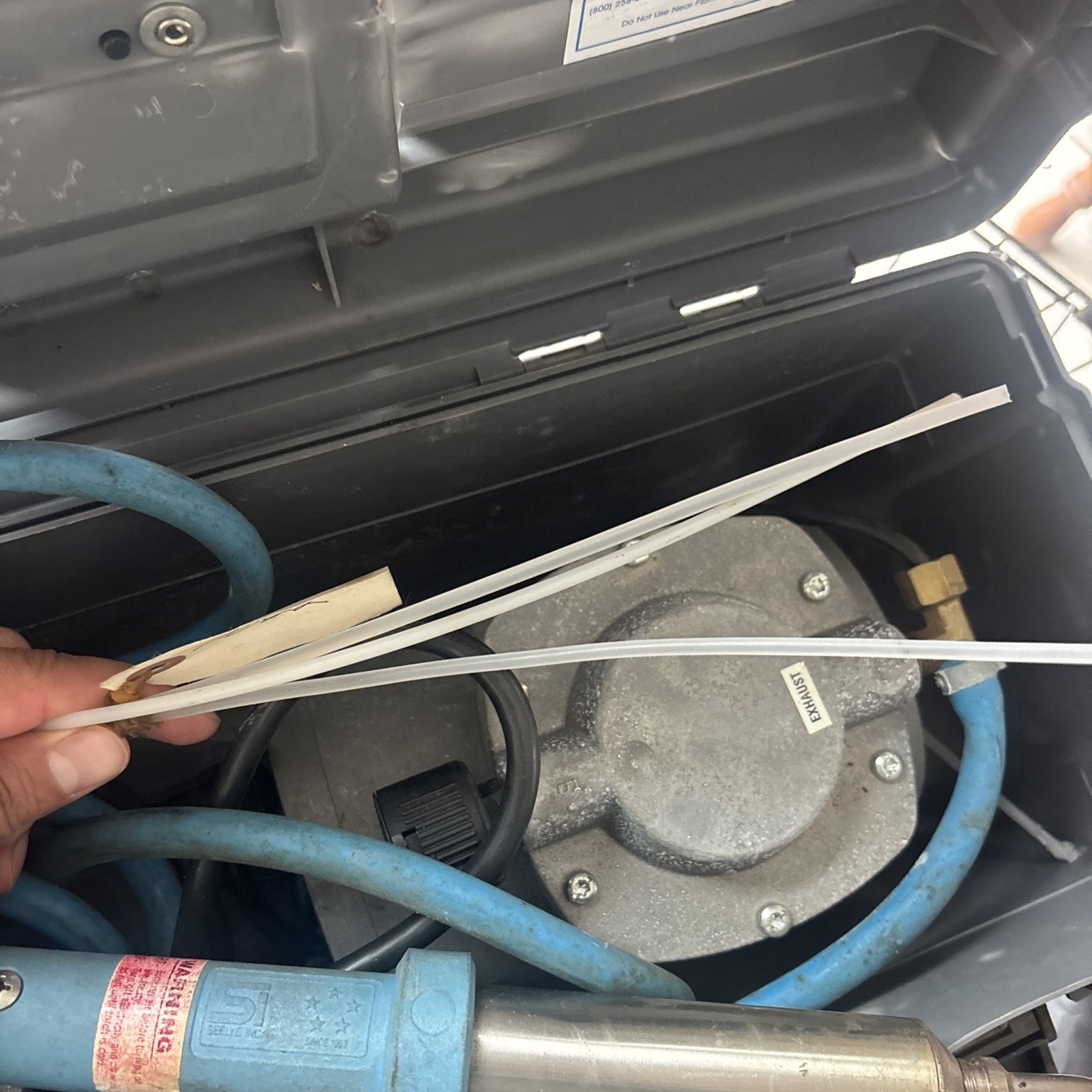 SEELYE Porta-welder #63 SI-1167 Plastic Welder/ Works