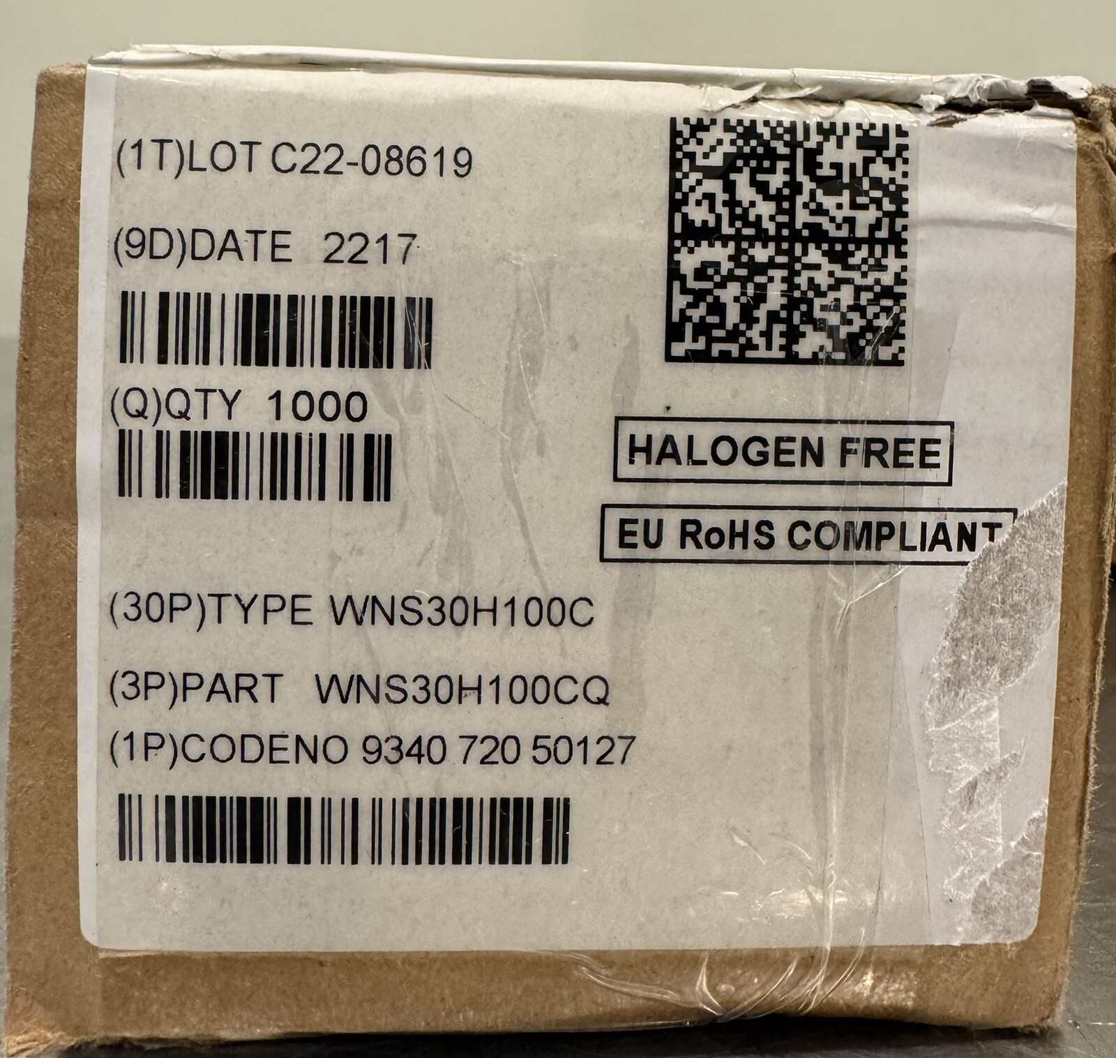 WNS30H100C WeEn Semiconductors 100V 15A PACK OF 50 NEW! FREE SHIPPING!