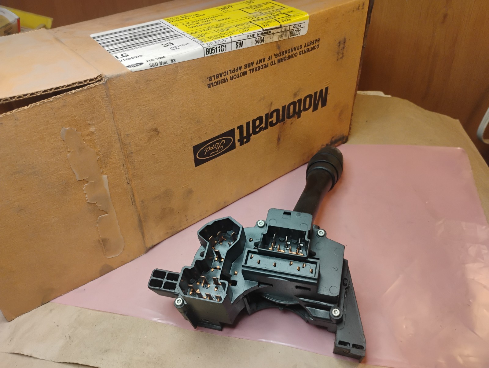 Ford Motorcraft SW-5464 Turn Signal Switch F4SZ-13K359-AA OEM – Fast Ship