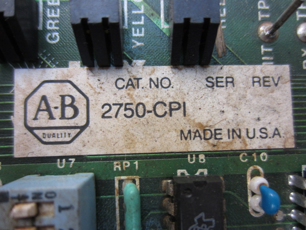 Allen Bradley 2750-CPI Circuit Board 2750-CP1