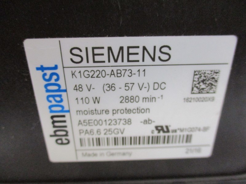 SIEMENS K1G220-AB73-11 (AS PICTURED) NSNP