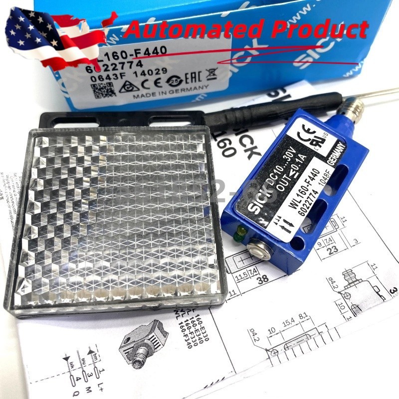 1PC NEW SICK WL160-F440 WL160-F440 Photoelectric Sensor WL160F440 Fast Ship