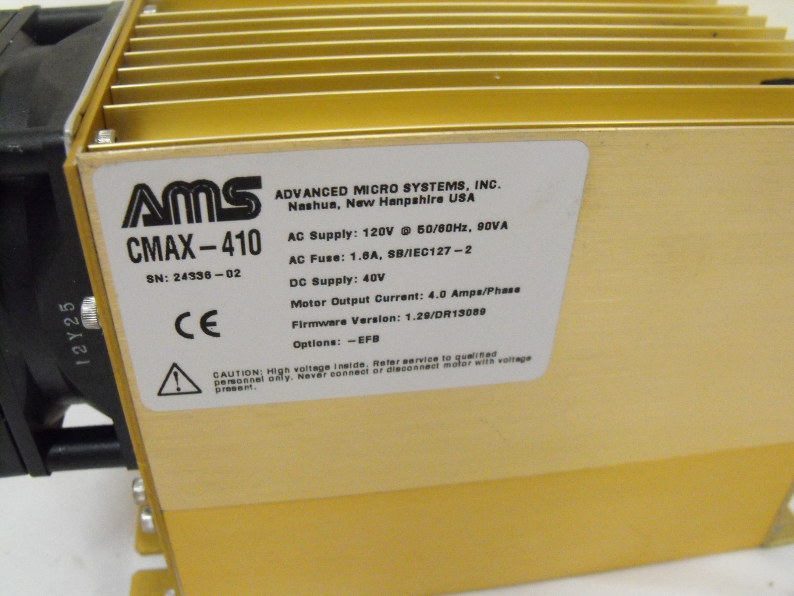 Advanced Micro Systems AMS CMAX-410 Controller, excellent condition!