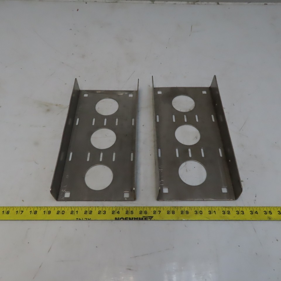 B-Line SS6CC-06-12 6″ 316 Stainless Steel 12″ Vented Cable Tray Lot of 2