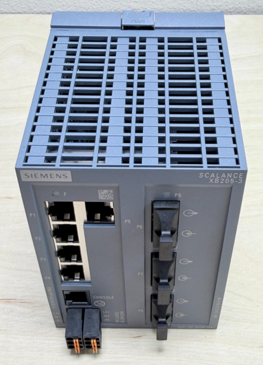 Siemens 6GK5205-3BD00-2AB2 Scalance XB205-3 Industrial Ethernet Switch