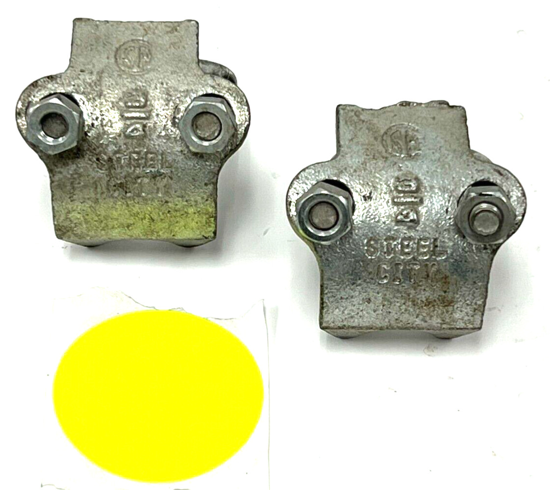 STEEL CITY RC34 3/4″ BEAM CLAMPS (LOT OF 2) HIGH SPEED STEEL