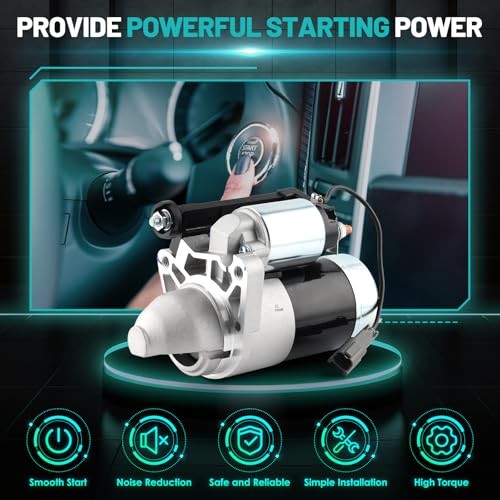 19068 Starter Motor Fit for Infiniti FX50 M56 QX56 Q70 Q70L QX80, for Nissan