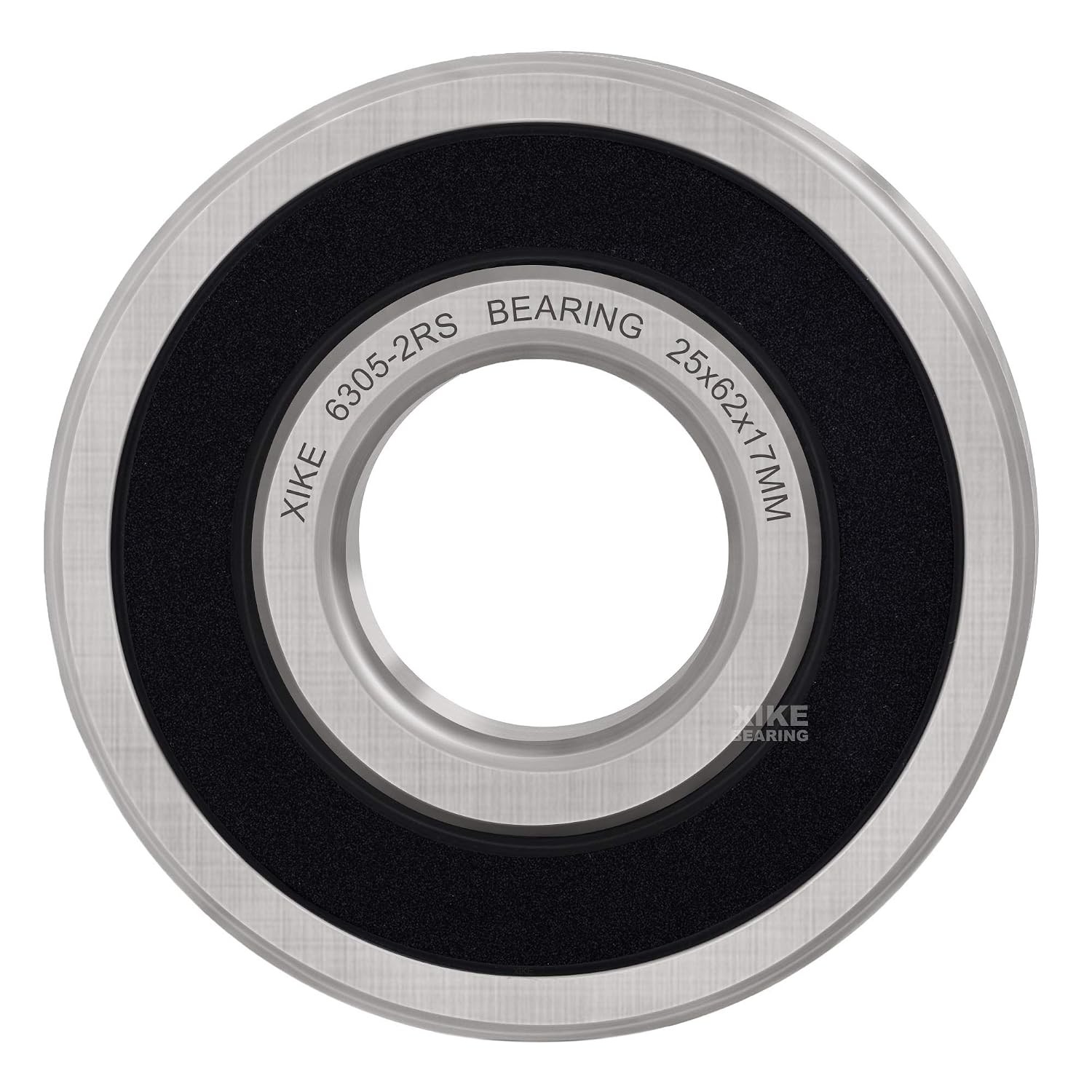 XiKe 2 Pcs 6305-2RS Deep Groove Ball Bearings 25x62x17mm