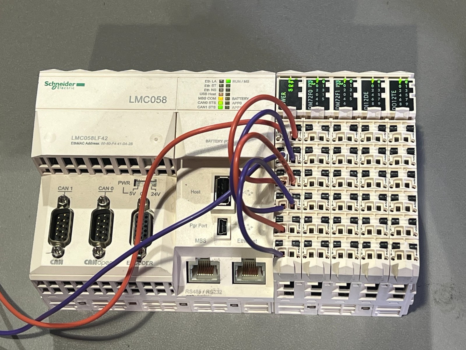 Schneider Electric LMC058LF42 Modicon PLC CPU Fast Shipping