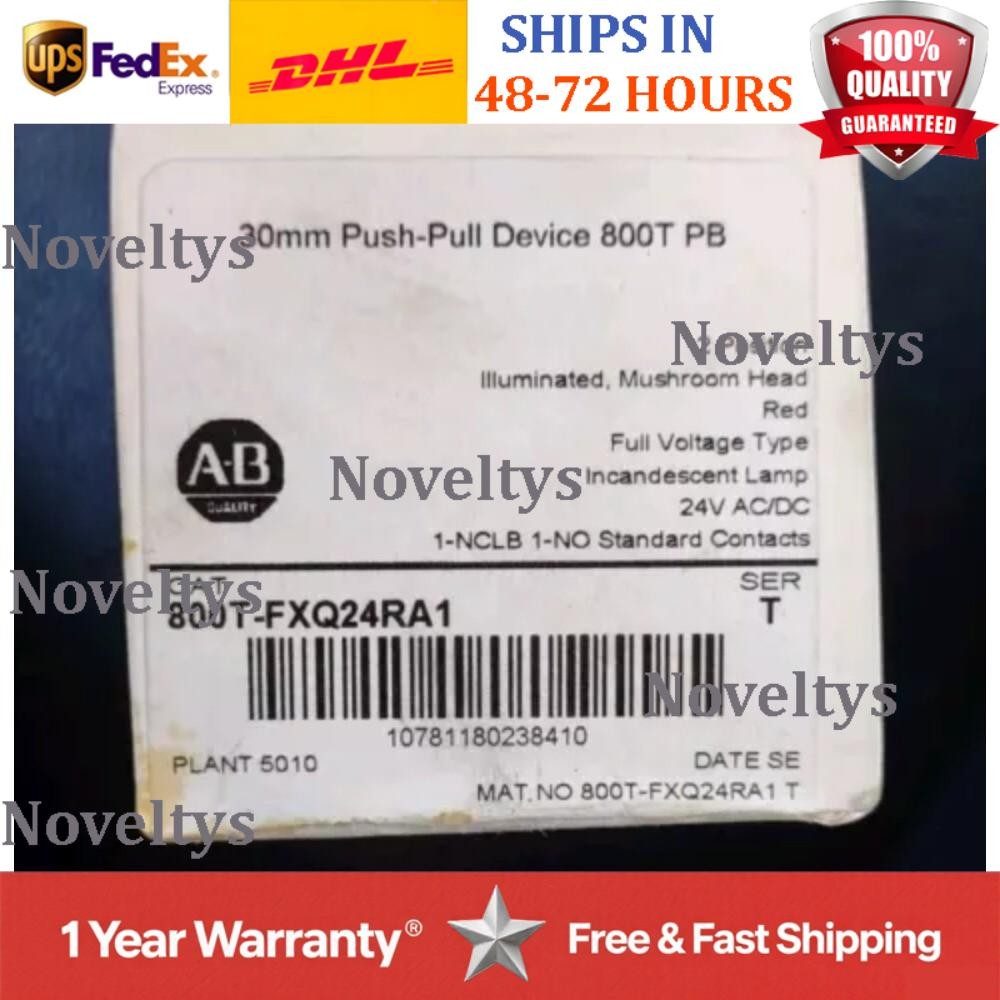 NEW ALLEN-BRADLEY 800T-FXQ24RA1 PUSH BUTTON 800TFXQ24RA1 US Free Tax