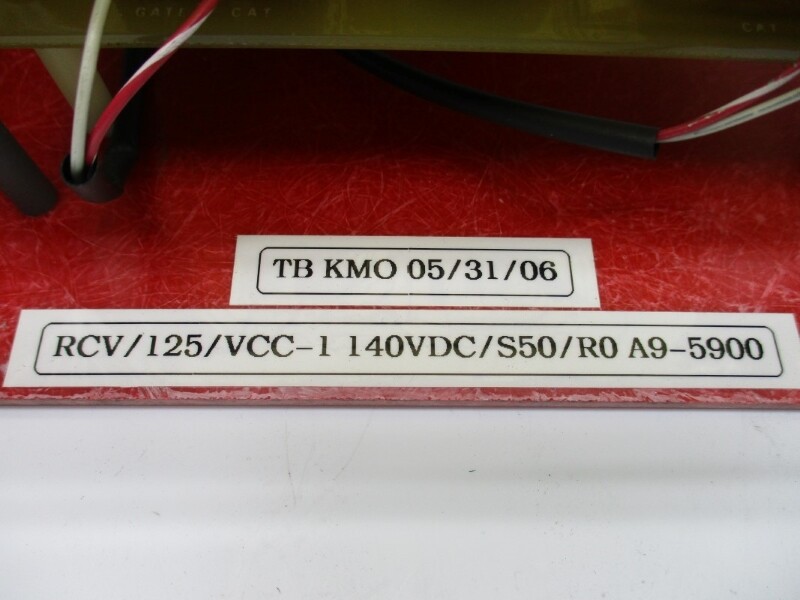 TB KMO RCV/125/VCC-1 140VDC/S50R0 A9-5900 NSNP