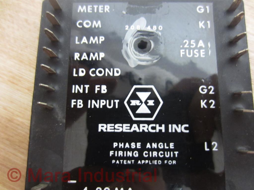 Research 070403-001 Firing Circuit Phase