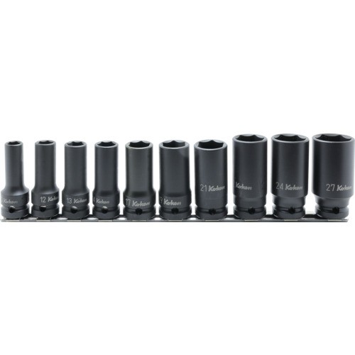KOKEN RS14301X/10 Thin Wall Impact Semi Deep Socket Set Japan