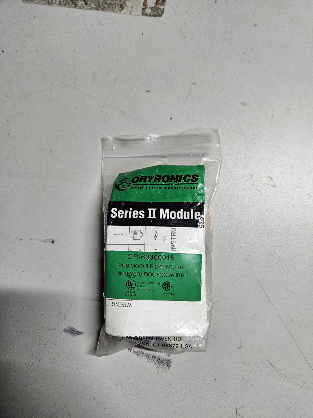 The Ortronics Series 2 Module OR- 60900015
