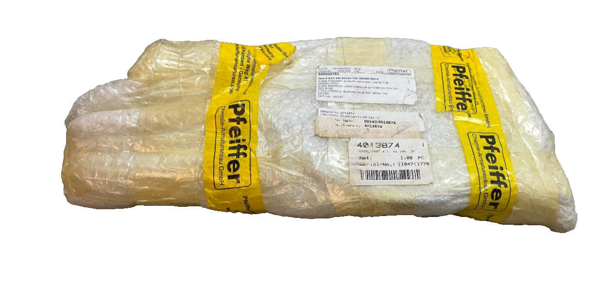Pfeiffer 251440/000 b2000183 Spare Part Set 14b DN250 PN10, 11922dm 90949dm 1083