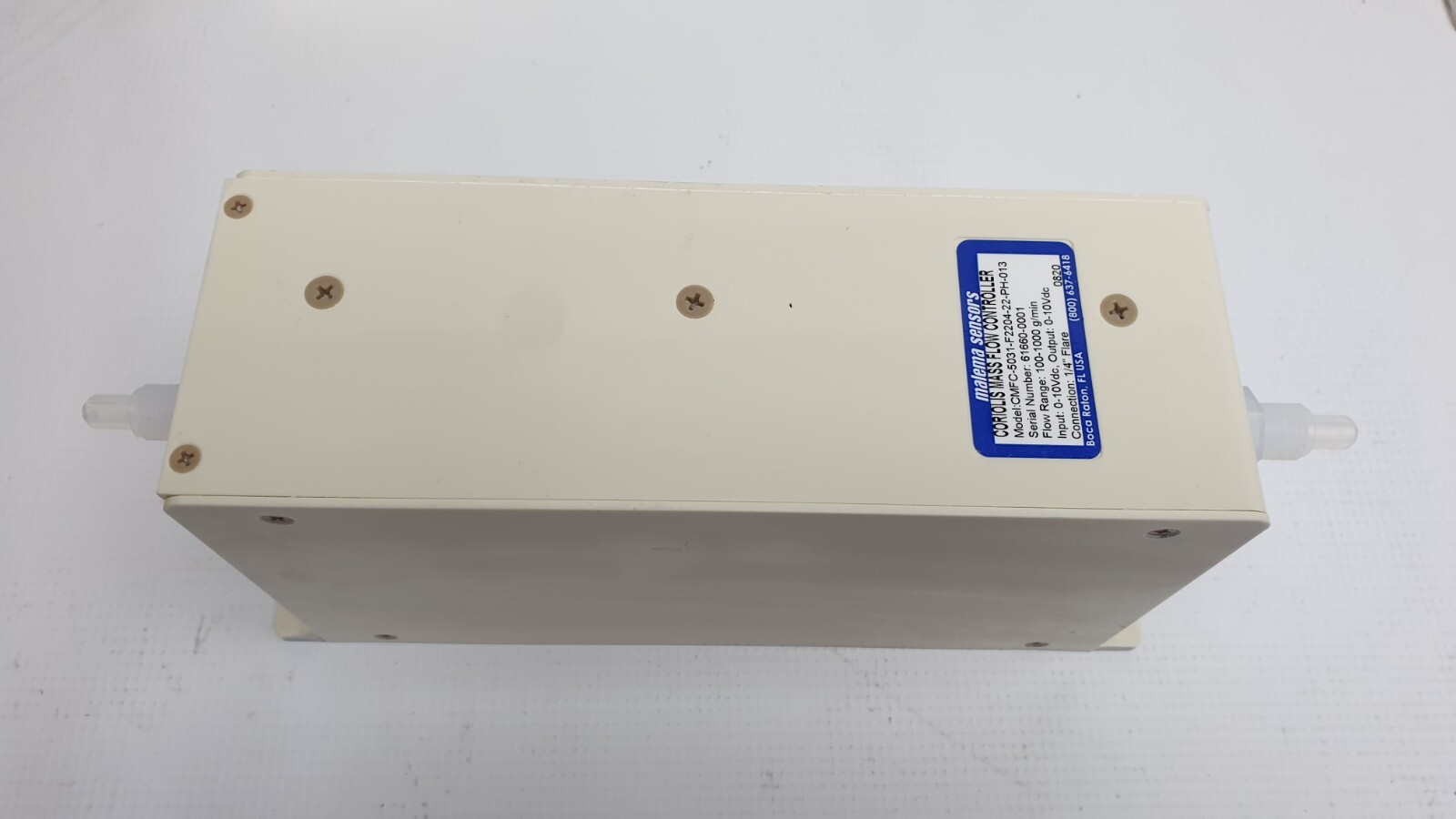 Malema Coriolis Mass Flow Controller CMFC-5031-F2204-22-PH-013