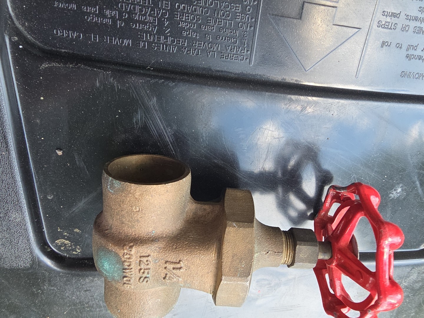 KITZ 1-1/4″ BRASS SWEAT GATE VALVE C125S