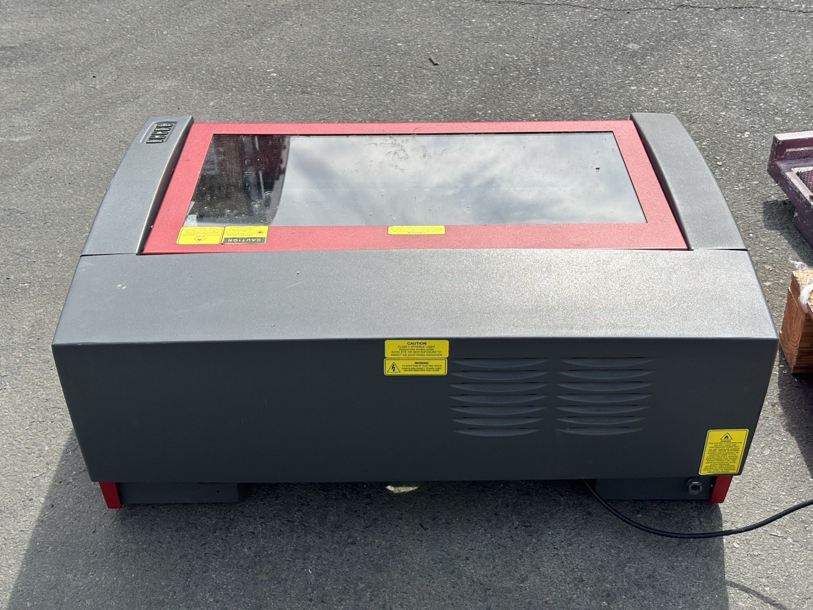 Universal Laser Systems Engraver ULR- 30 Watt For Parts READ