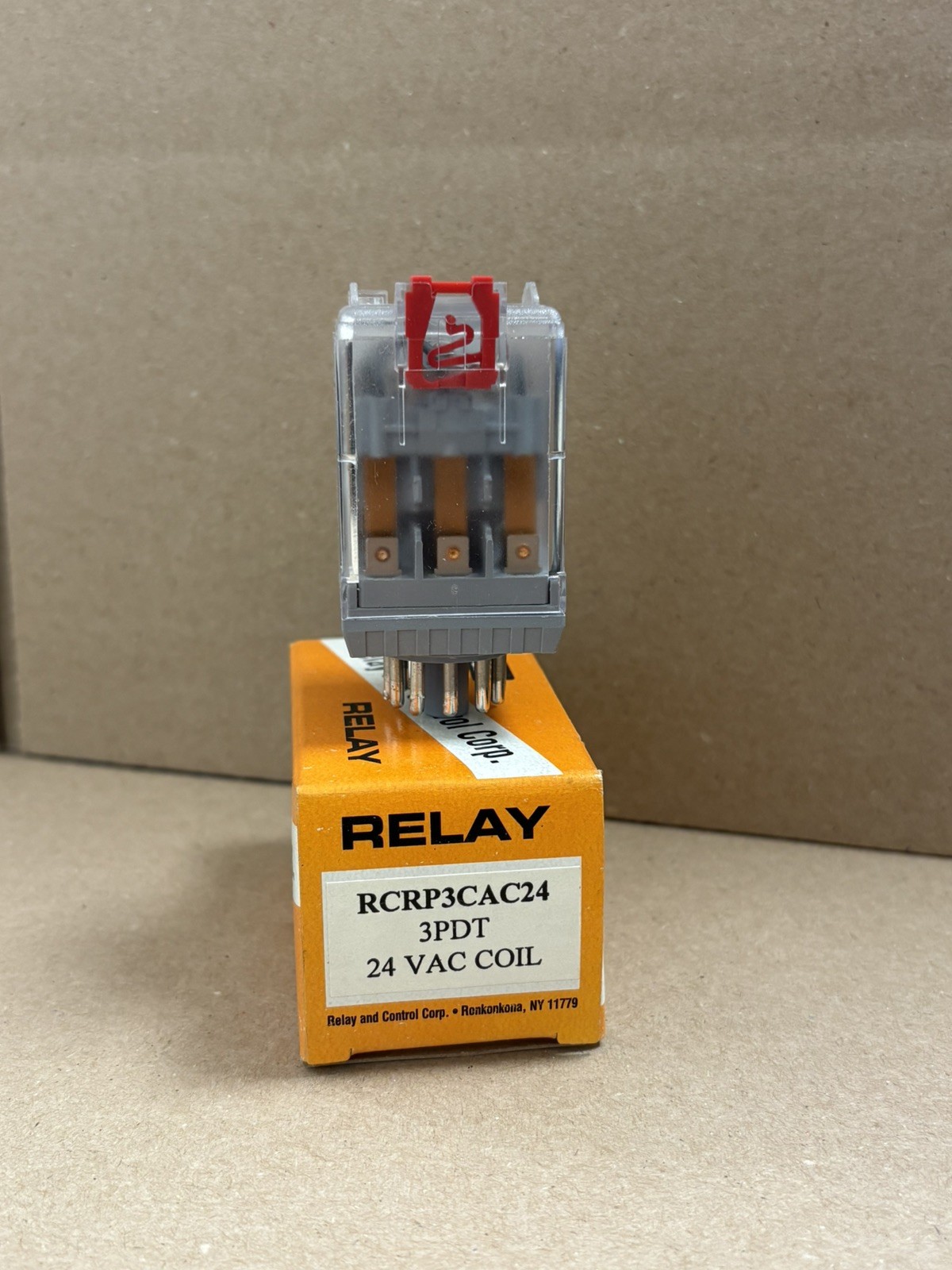 RCRP3CAC24…3PDT 24V AC 11 PIN RELAY