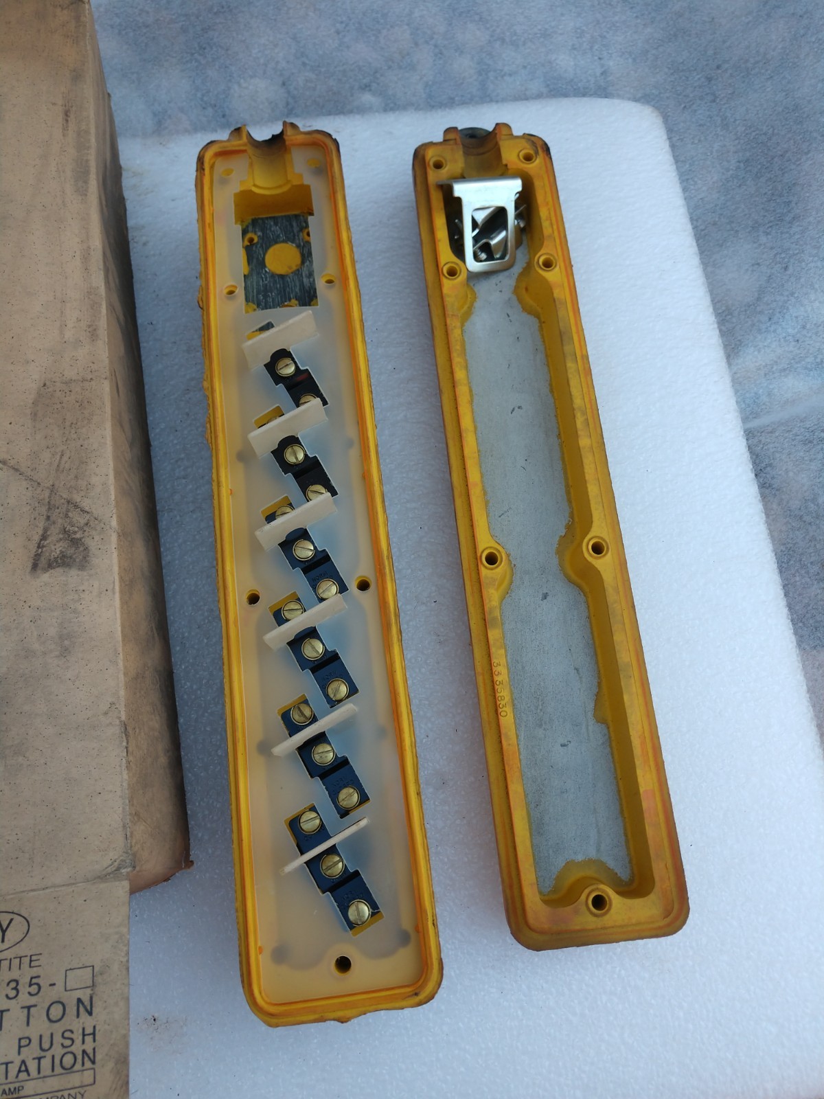 Joy Flexitite X8635 6 button crane control pendant BRAND NEW NOS