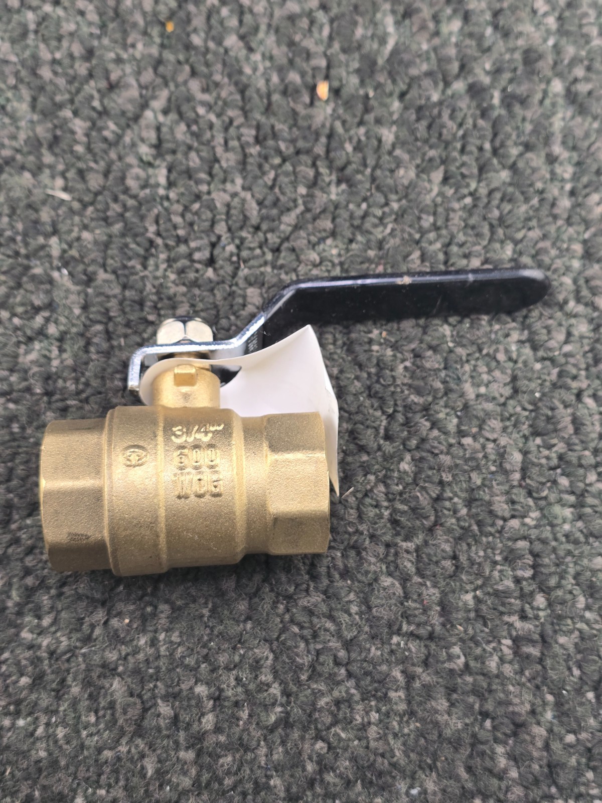 (QTY 4) Saylor-Beall 3/4-inch Female NPT Full Port Brass Ball Valve 600 WOG
