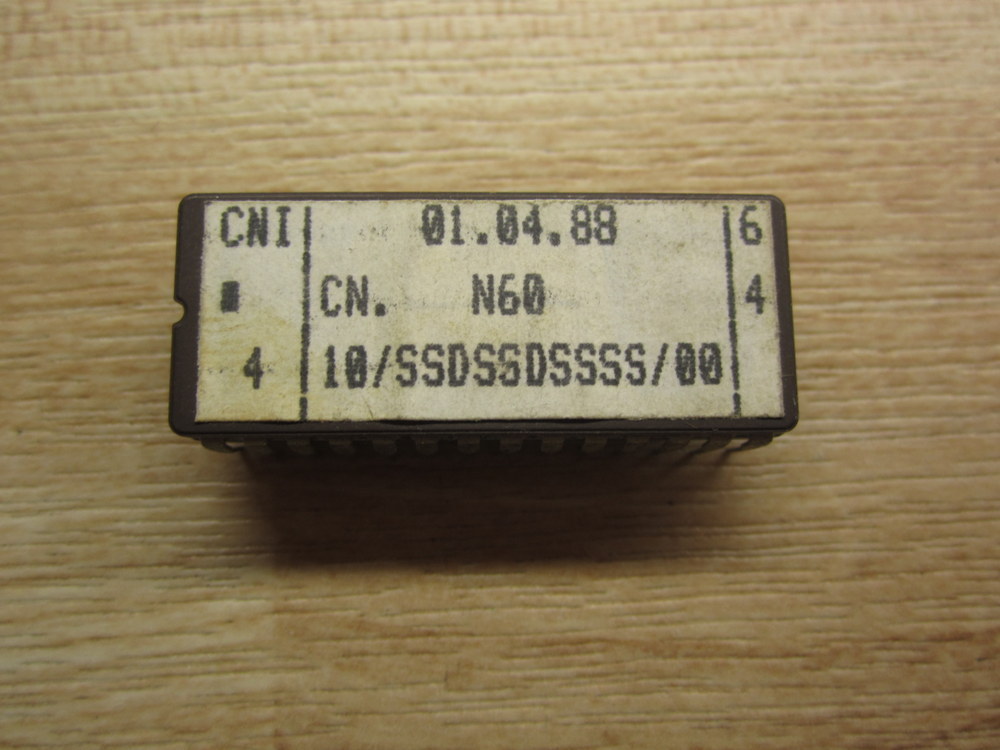 Part CN. N60 Integrated Circuit 01.04.88