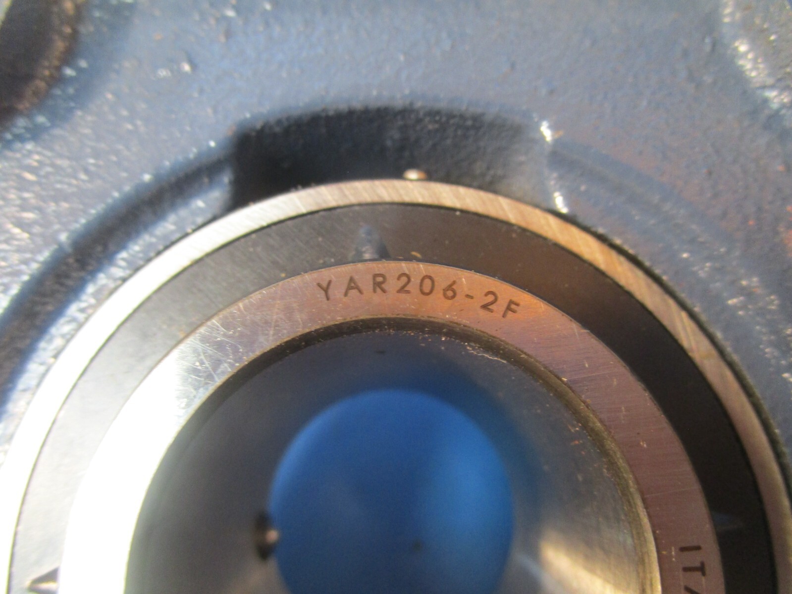 SKF FY30TF, Cast Iron 4-Bolt Ball Bearing Flange Unit, Insert=YAR206 2F