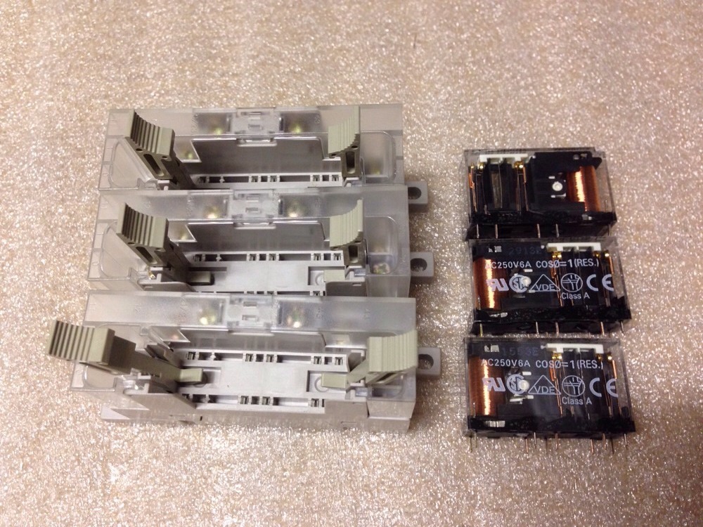 Omron P7SA-10F-ND & G7SA-2A2B, P7Sa10fnd & G7sa2a2b, 3 Sets, ShipSameDay#1176P
