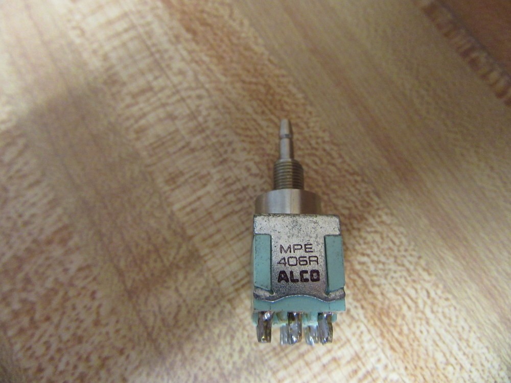 Alcoswitch MPE-406R Push Button Switch MPE406R W/O Button & HW