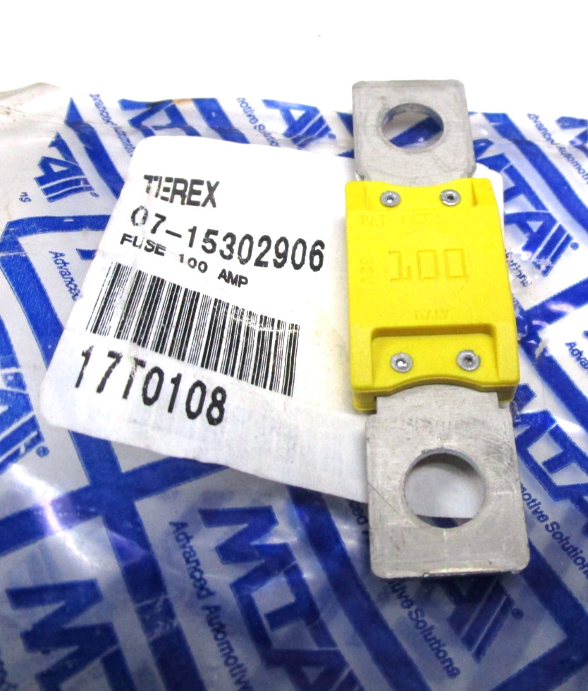 Terex 07-15302906 Fuse 100A 22V