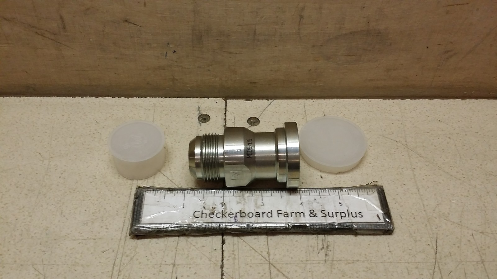 NOS Straight Adapter Flange to Tube 12256665-1 NC08/06 M939 5-T 4730011217604