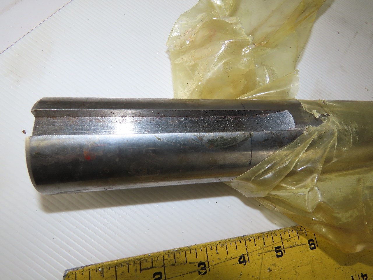 1-15/16″ Diameter x 57″ Long Steel Axle/Fan Shaft W/Double 1/2″ Key Way