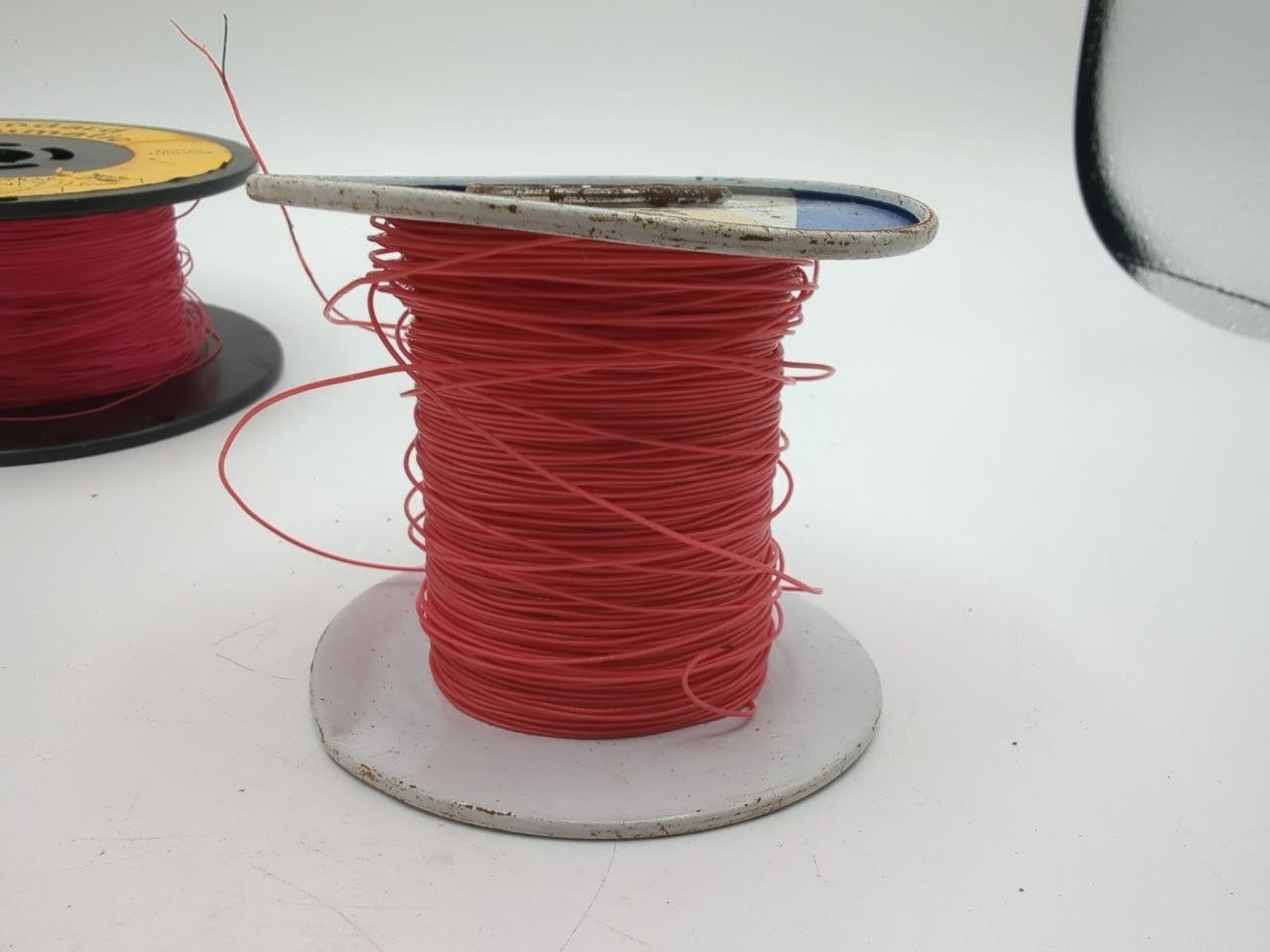 Vintage Alpha & Standard Pneumatic Hookup Wire Spools 1000ft Lot – RD83