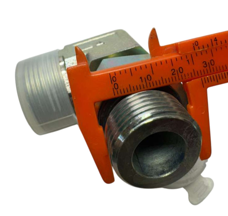 Aeroquip WHS 6 Elbow 90 Degree Fitting, C108A2A, 127288, P422809, 81849, TS-12