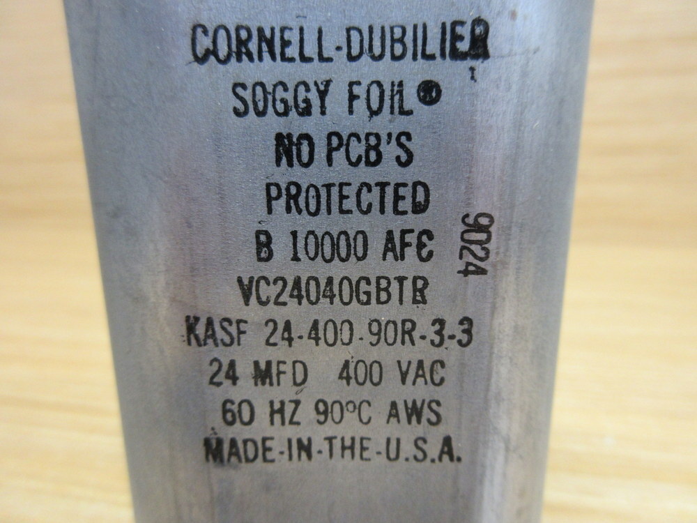 Cornell-Dubilier VC24040GBTR Capacitor KASF 24-400-90R-3-3