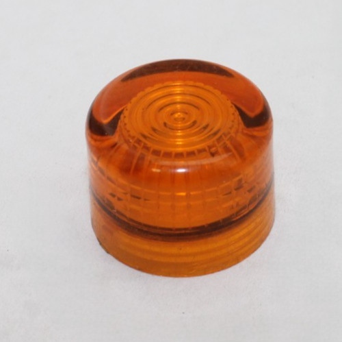 Amber Textured Pilot Light Lens