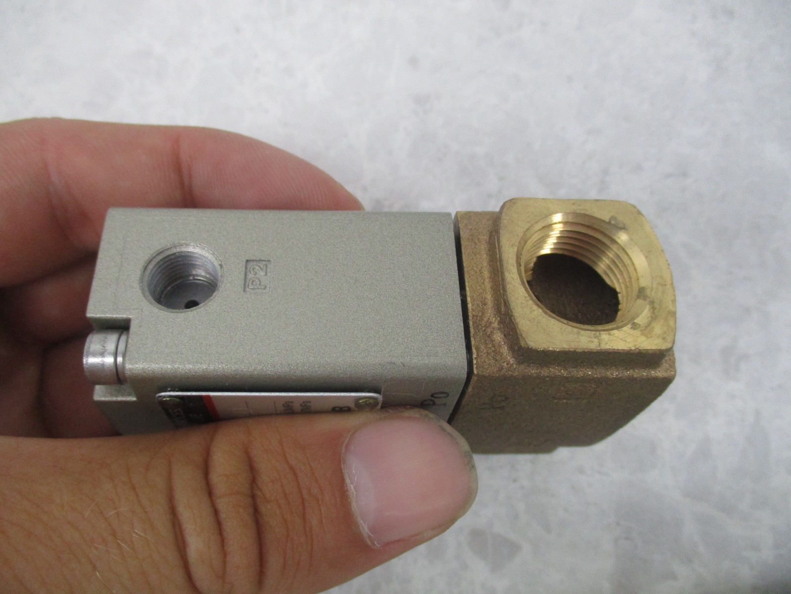 SMC VND104D-10A-L TWO PORT STEAM VALVE, XA0615