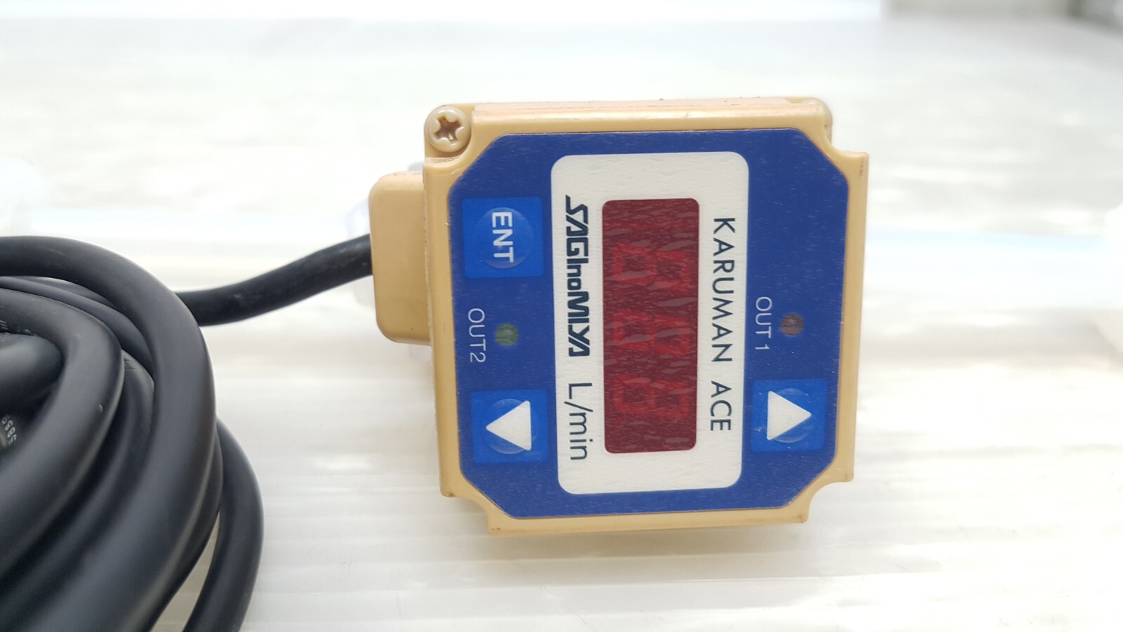 Karuman Ace SAGInoMIYA SLK-1033TXQ13 Inline Vortex Flowmeter , 2-20 L/min