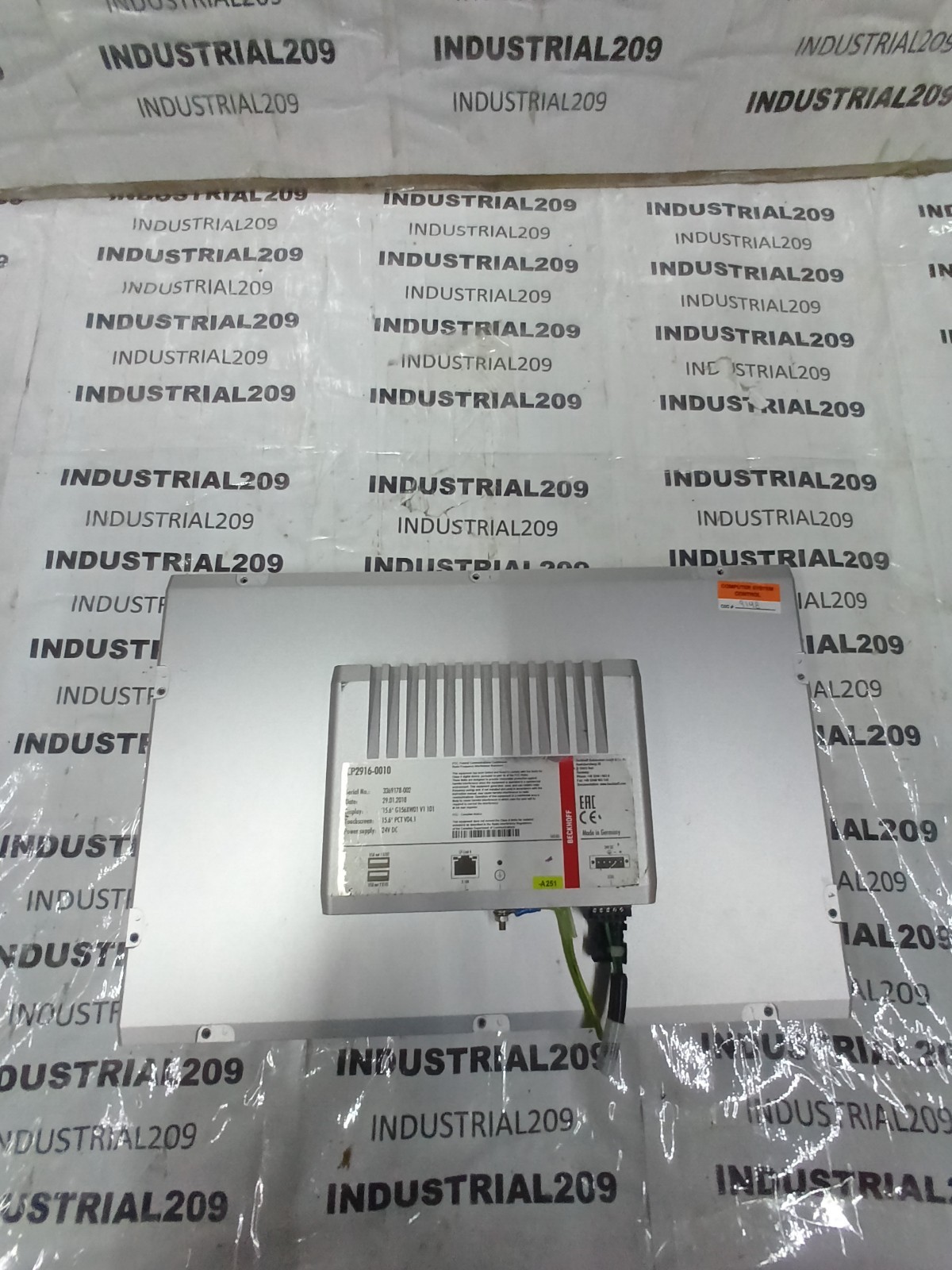 BECKHOFF CP2916-0010 15.6 DISPLAY