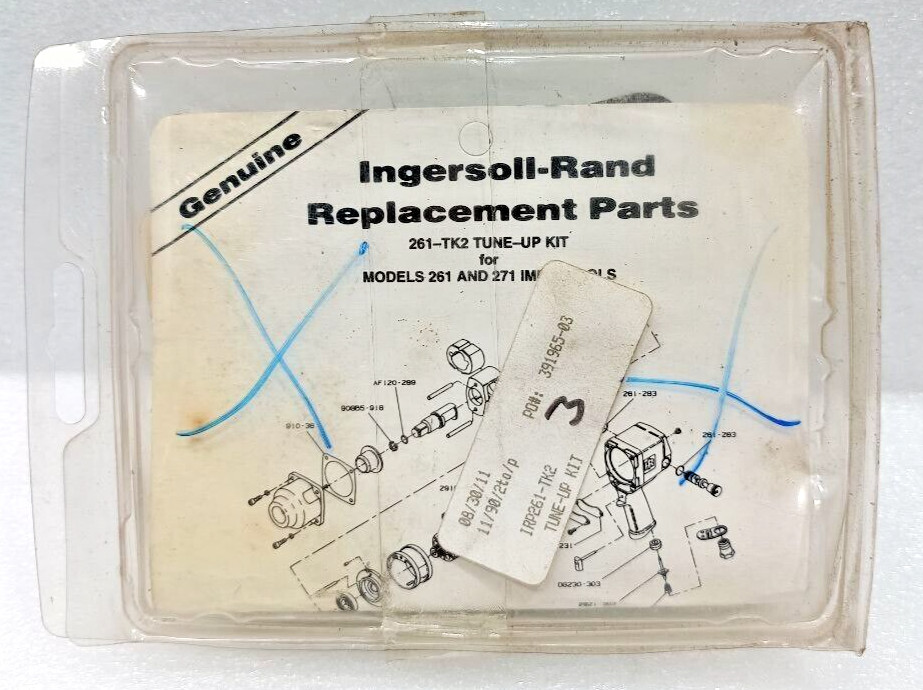 INGERSOLL RAND 261-TK2 W07M TUNE-UP KIT INCOMPLETE NEW FAST SHIPPING