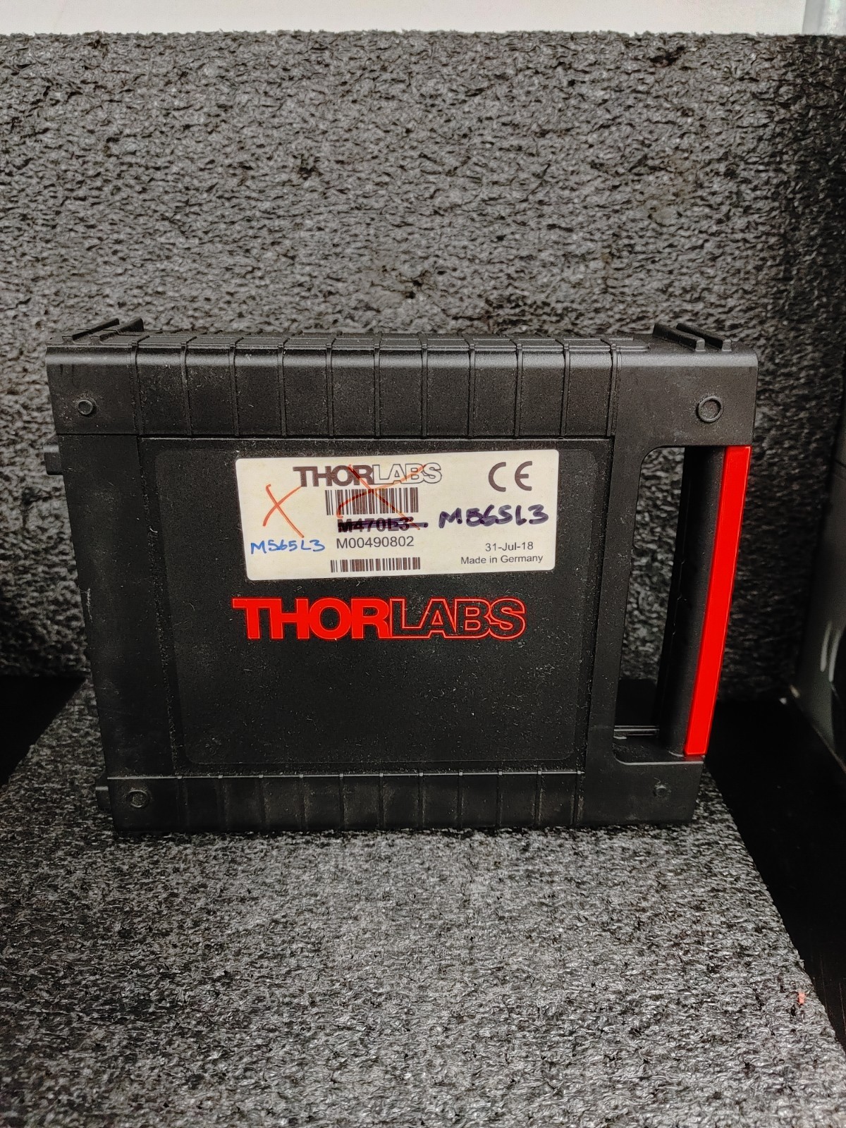 THORLABS M565L3 565 nm 880 mW 1000 mA Mounted LED w Lens Tube and Optic Filter