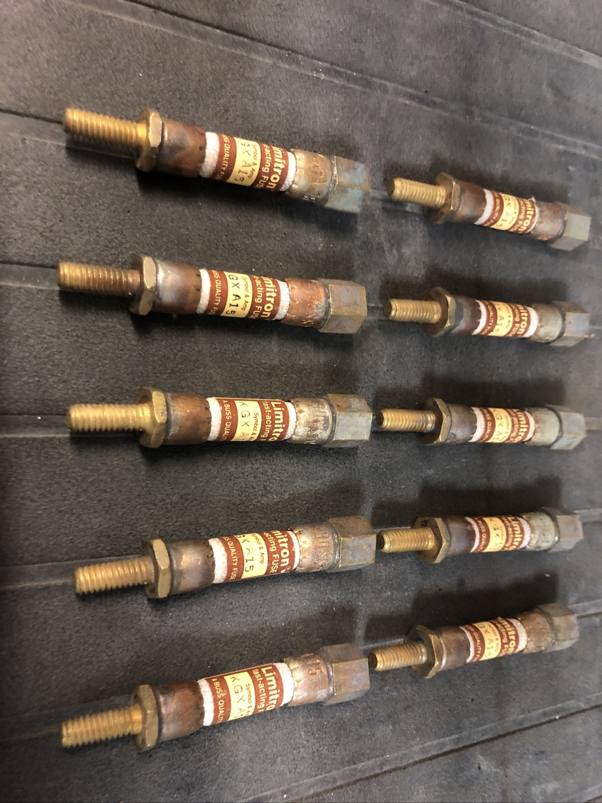 Lot Of 10 Bussmann, Limitron, KGX-A-15, Fuse Free Shipping