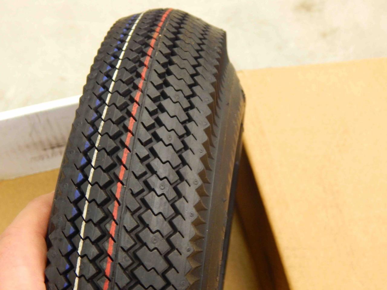 Transmaster 55A47A2-3, 4.10/3.50-6, 2530-01-294-3044 Tubeless Tire & Tube