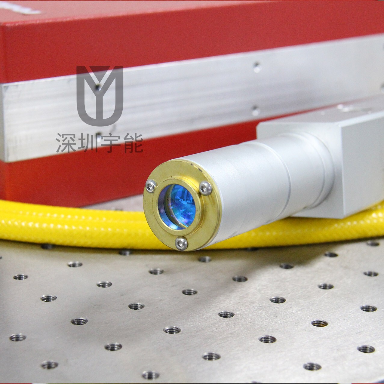 Used SPI fiber laser SP-050P-A-RM-Z-F-Y 1064nm tested ok power＞ 50W