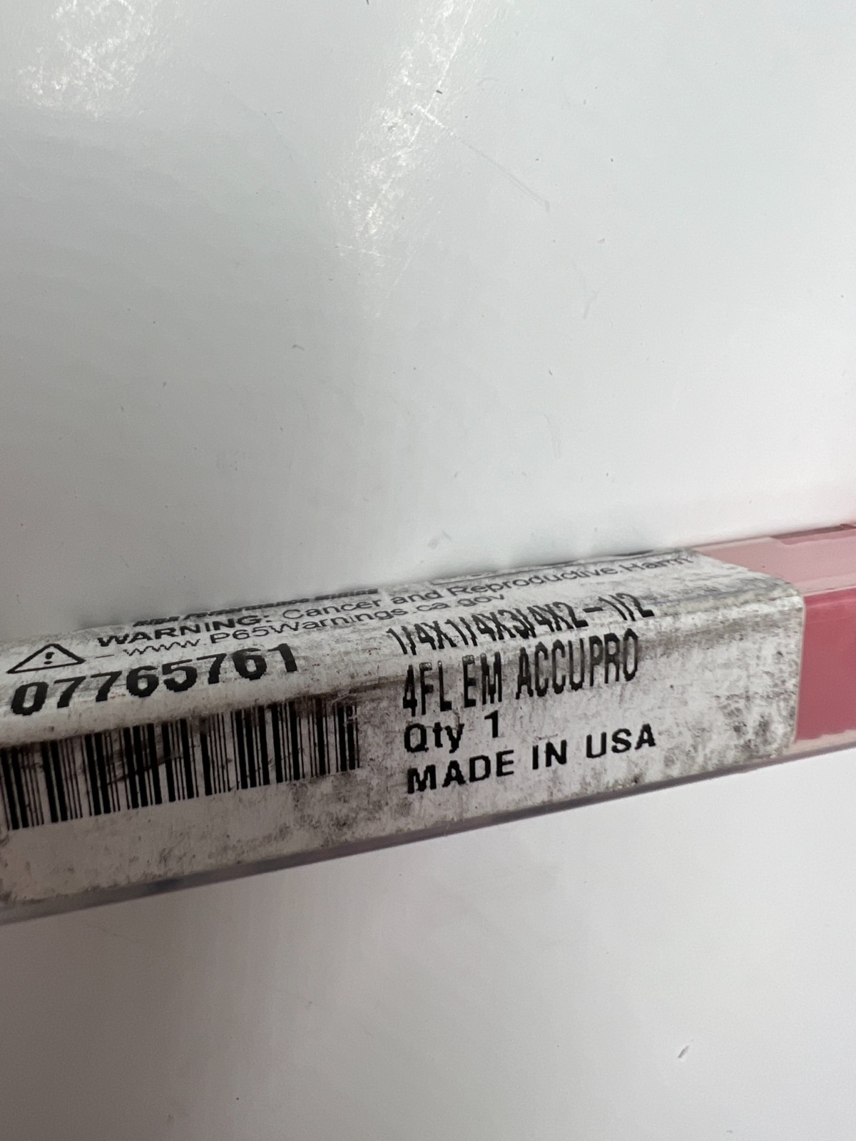 ACCUPRO 07765761 3/4″ LOC 4 FLUTE RIGHT HAND SOLID CARBIDE SQUARE END MILL
