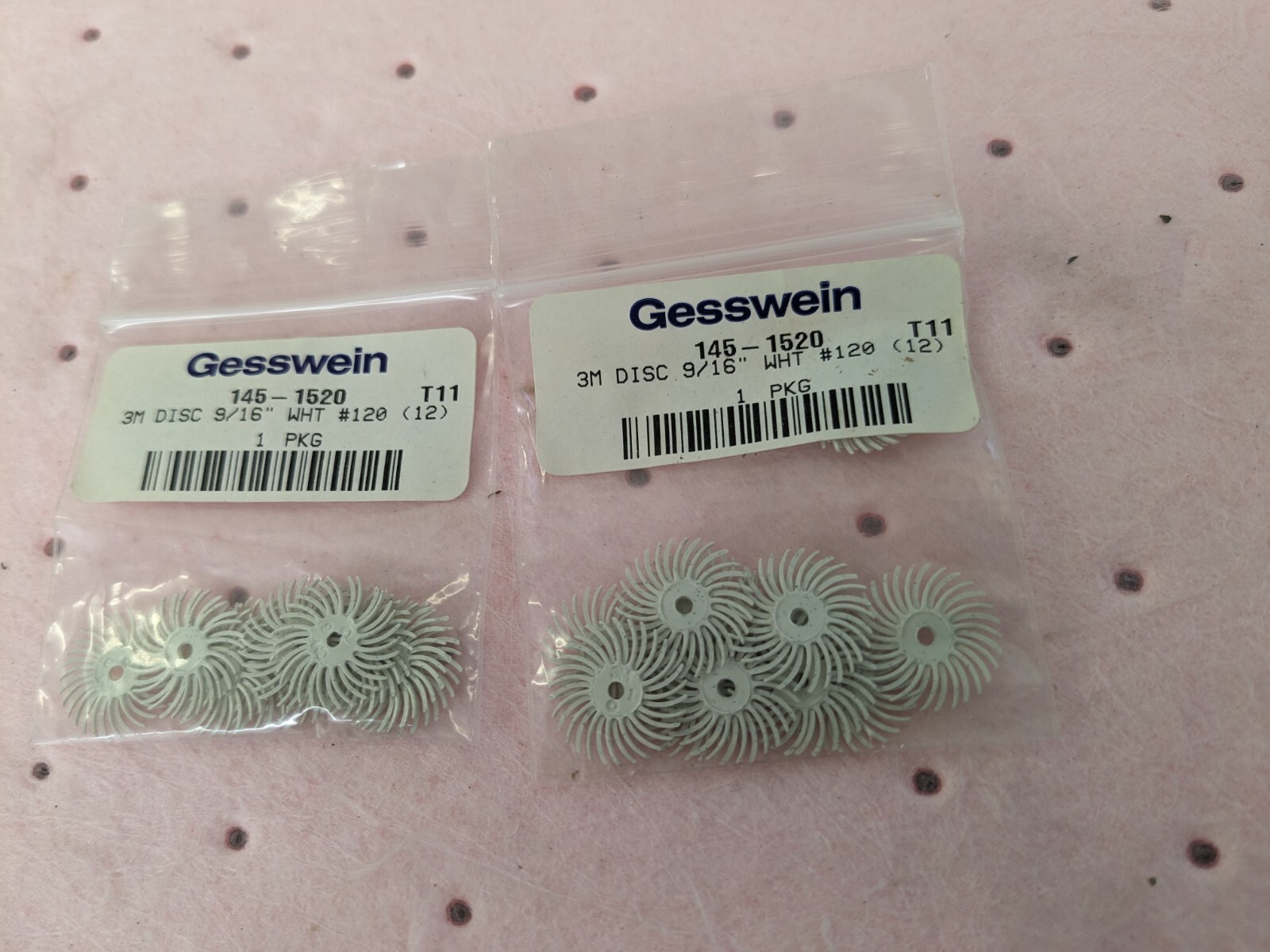 3M Radial Bristle Discs 9/16″ Pkg of 24 145-1520