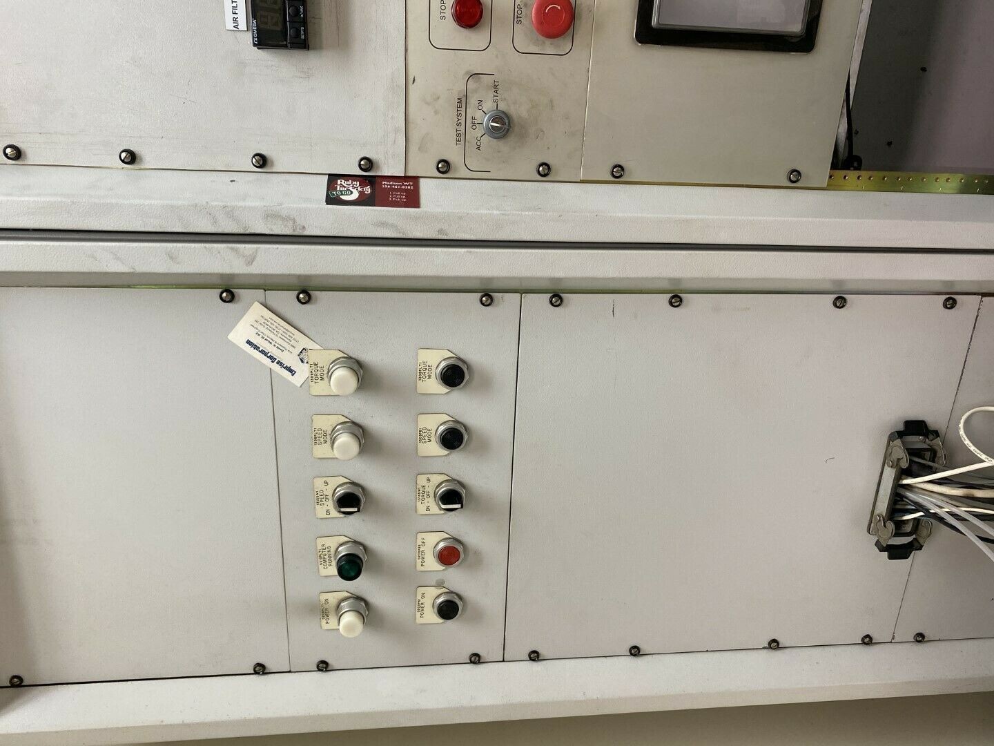 GE 1G749 500 HP DYNAMOMETER 2500 to 8000 RPM